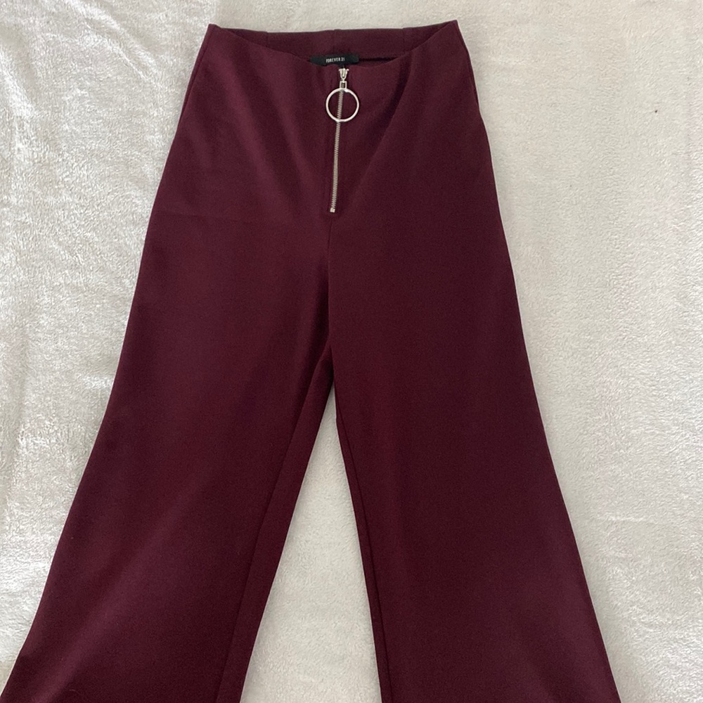 Forever 21 zip pants